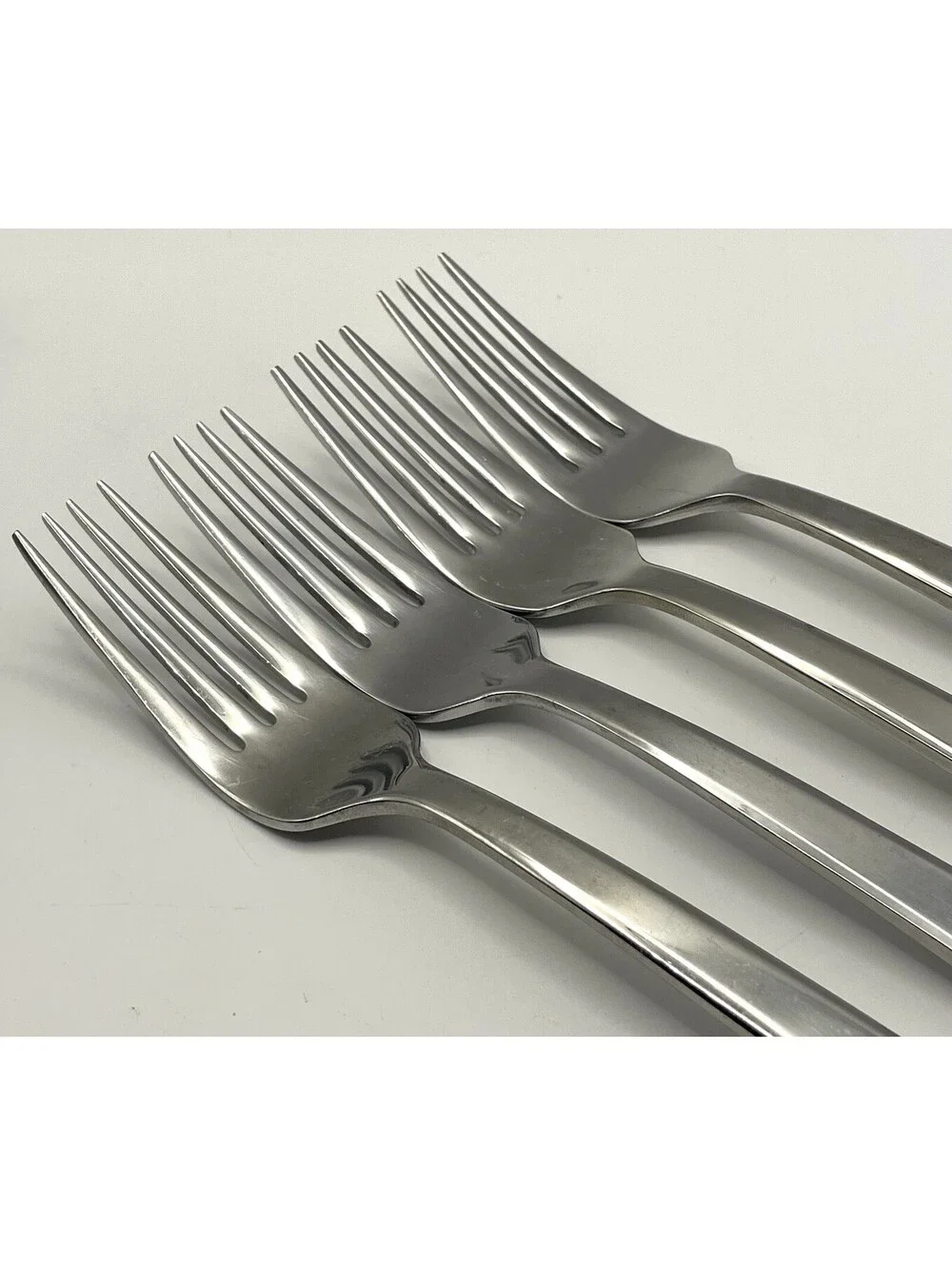 (4) Dansk MERIDIAN Stainless 18/10 China Dinner Fork Lot ~ 8 3/8”
